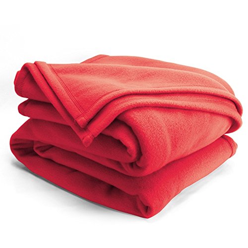 Couverture polaire 240x260 cm Isba, Fraise - 10...