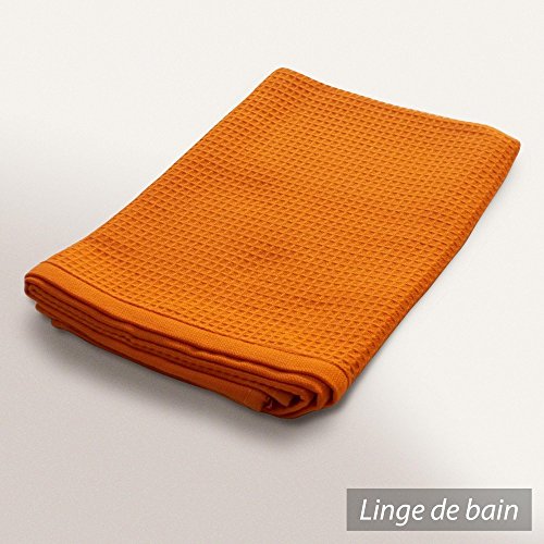 Serviette de toilette 50x100 cm nid d'abeille P...