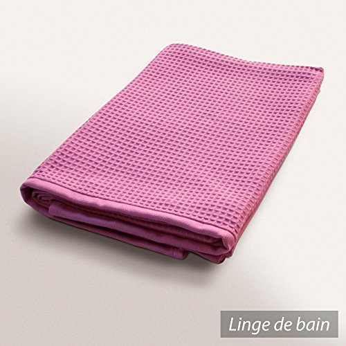 Serviette de toilette 50x100 cm nid d'abeille P...