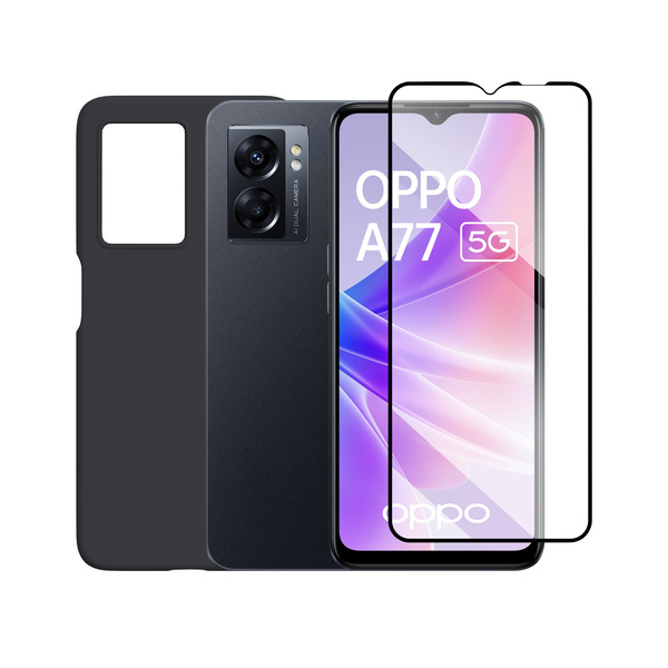 Pack smartphone A77 5G + coque + verre trempé