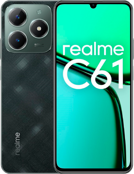  ​Pack Smartphone Realme C61 4G 256Go Avec Accessoires code EAN 3662515064969 