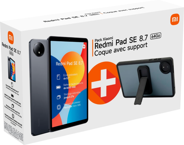  Pack Xiaomi Redmi Pad Se 4/64Go + Coque De Protection code EAN 3662515078539 