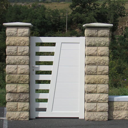 Portillon-  Pvc ajouré - L1xH1m50