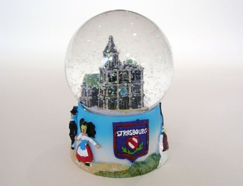 AlsaceCadeau Grande boule à neige "Cathédrale de Strasbourg"" code EAN 3662731509732 