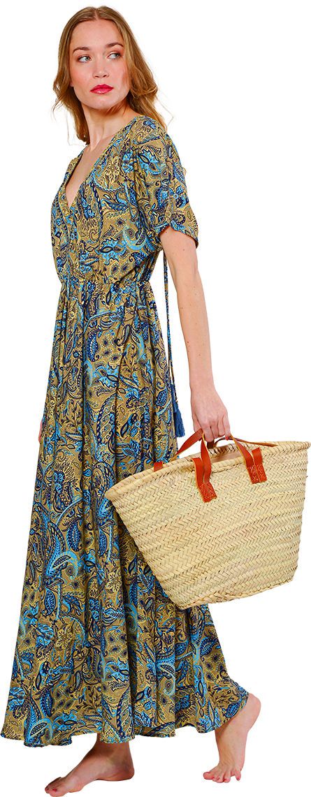  ROBE LONGUE MANCHES COURTES code EAN 3662769908279 