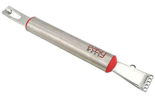 Easy make - Zesteur citron orange inox 2 en 1 g...