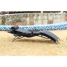 CONCEPT USINE CONCEPT USINE Lot de 2 transats de jardin noir BAHIA code EAN 3662819149126 