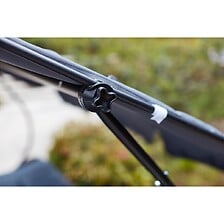 CONCEPT USINE CONCEPT USINE Transat de jardin 2 personnes avec pare-soleil gris ALOHA code EAN 3662819238158 