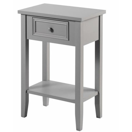 Table de chevêt Charme - 1 Tiroir - Taupe