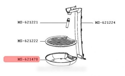 - bac recepteur pour tireuses à bière seb