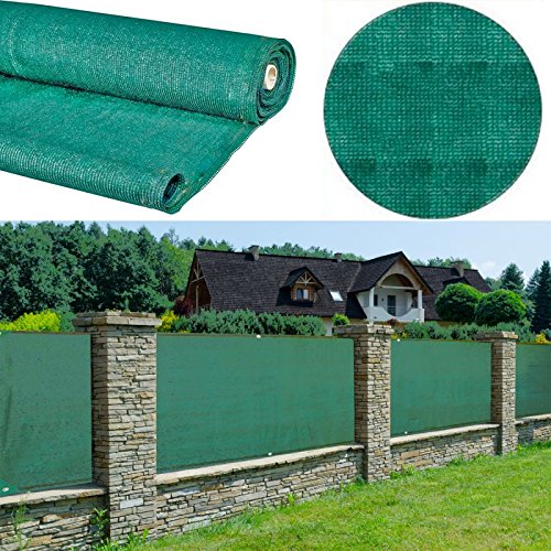 ProBache - Brise vue vert 1,5 x 10 m 90 gr/m² c...