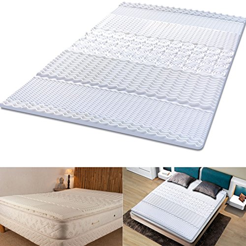 ProBache - Surmatelas mousse mémoire de forme 7...