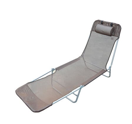 Chaise longue pliante bain de soleil inclinable...