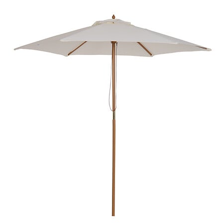 OUTSUNNY Outsunny Parasol droit hexagonal grand...