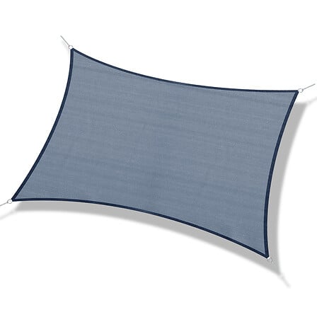 OUTSUNNY Voile d'ombrage rectangulaire anti-UV ...
