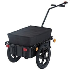 HOMCOM Remorque vélo remorque de transport pour vélo 144L x 59l x 80 ... code EAN 3662970060322 