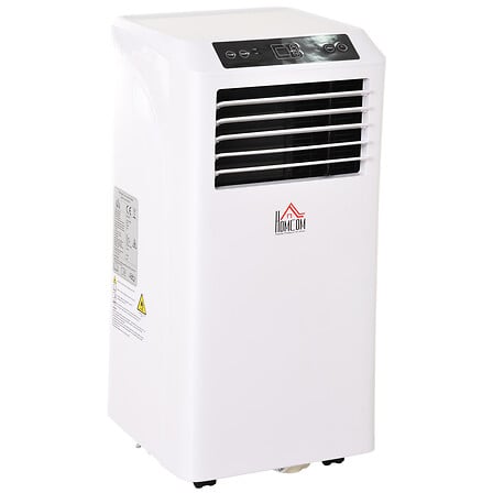 HOMCOM Climatiseur portable 9.000 BTU/h - venti...