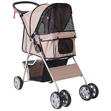 Poussette buggy pliable pour chiens tissu 600D ...
