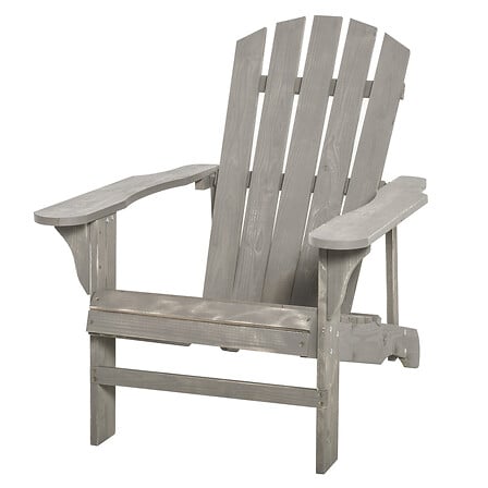 OUTSUNNY Fauteuil de jardin Adirondack dim. 78L x 89P x 88H cm bois ma ... code EAN 3662970080108 