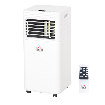HOMCOM Climatiseur portable 9.000 BTU/h - venti...