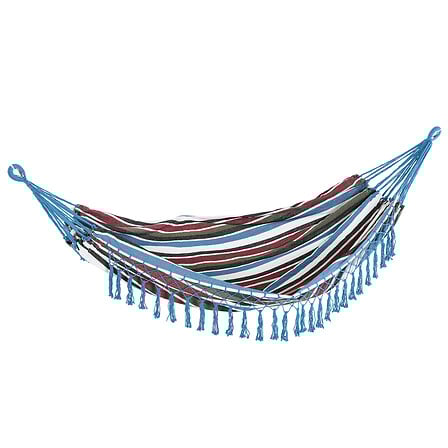 Hamac de voyage portable style hippie chic toil...