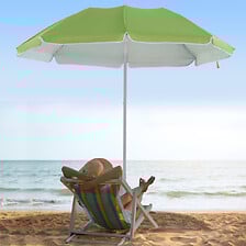 OUTSUNNY OUTSUNNY Parasol inclinable octogonal de plage Ø 150 cm tissu polyeste ... code EAN 3662970089491 