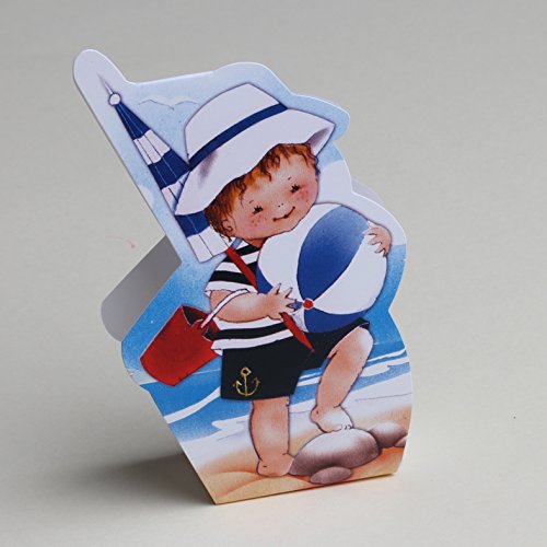 boites à dragées ballotin garçon à la plage x10 3663084012047 MARQUE DE L ARTICLE A INDIQUER