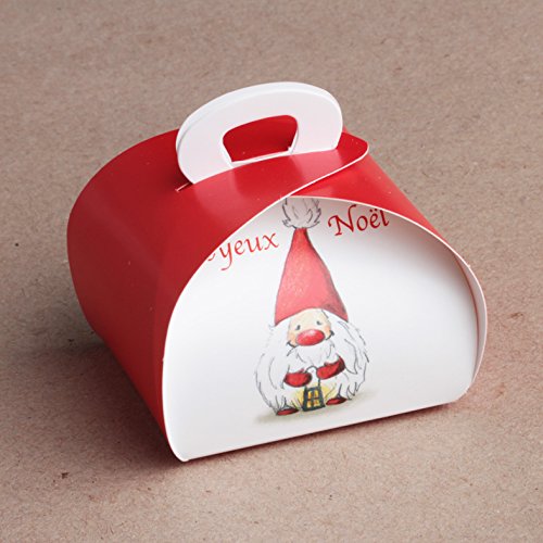 Ballotins à dragées - boites à chocolat Noël fo...