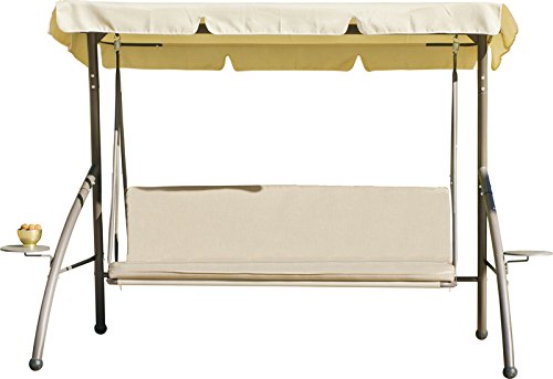 EXKLUSIVE Hevea - Balancelle 3 places - beige "Canada" code EAN 3663141095341 