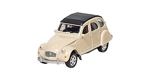 Jouetprive Citroen 2cv en métal a blanche code EAN 3663148029233 