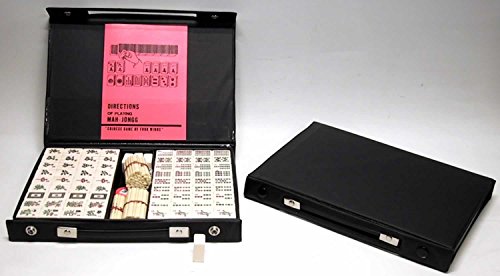 Jouetprive-Coffret de Mah-Jong avec étui en vinyle noir Samuel 3663148080357 H.O.T. Games Jouetprive-Coffret de Mah-Jong avec étui en vinyle noir Samuel 3663148080357 H.O.T. Games