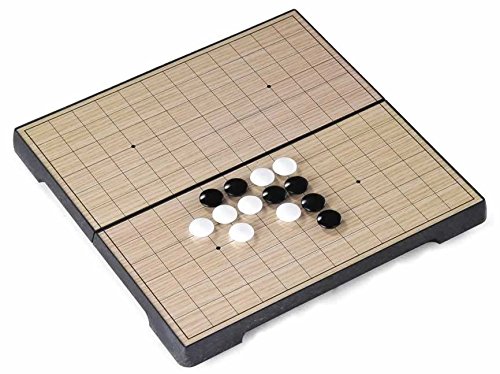 Jouetprive-Mini jeu de Go magnétique pliable Qu...