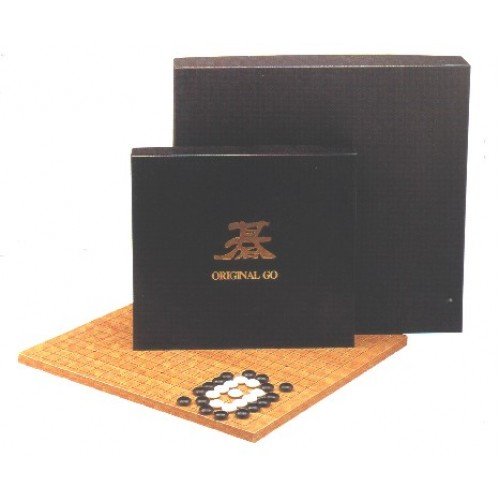 Jouetprive-Jeu de GO en bois d'hêtre Jean