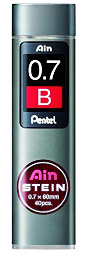 PENTEL Etui de 40 Mines 0,7 mm AIN STEIN C277 d...
