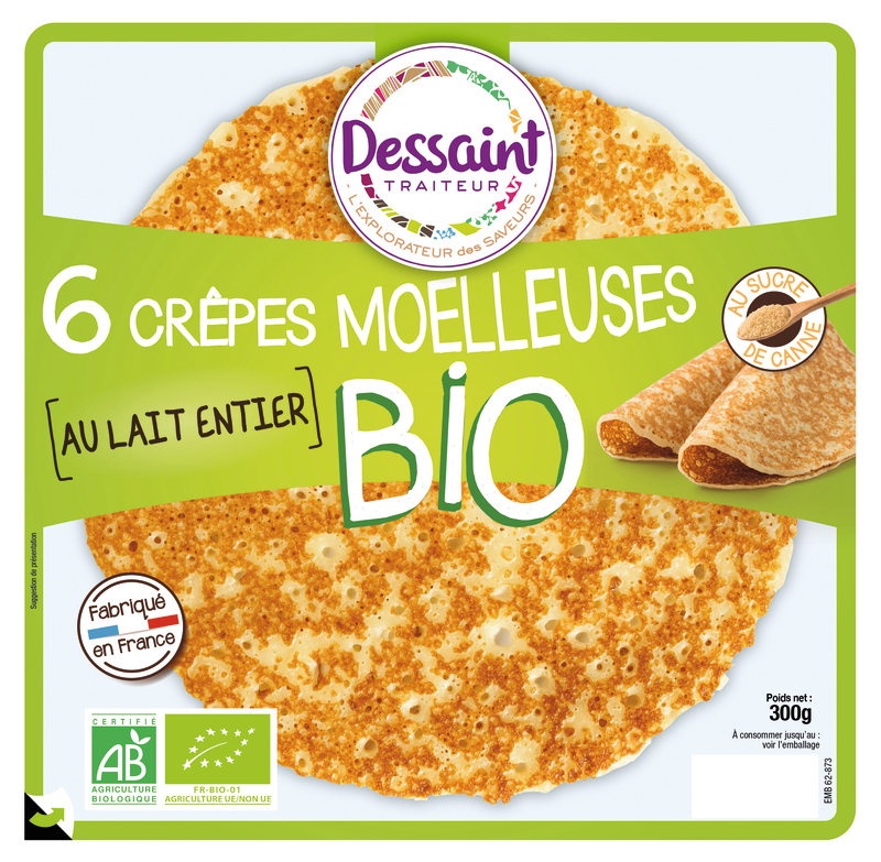 dessaint CRÊPES MOELLEUSES BIO dessaint 3663219003582 (3663219003582)