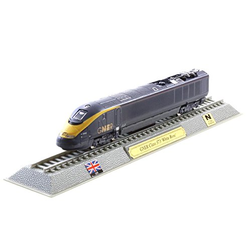Train miniature locomotive GNER Class 373 white...