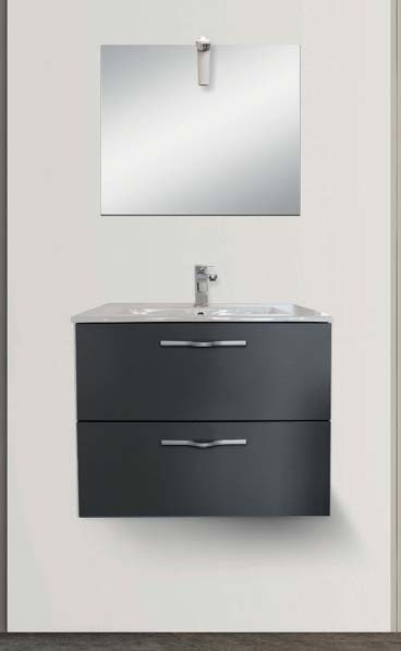 ENSEMBLE MEUBLE VASQUE + MIROIR “OBVIO”(2) 3663338073015 (3663338073015)
