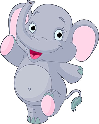 Stickersnews - Sticker chambre d enfant Bébé El...