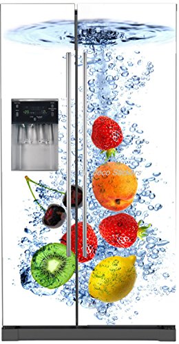 Stickersnews - Sticker frigo américain déco cui...