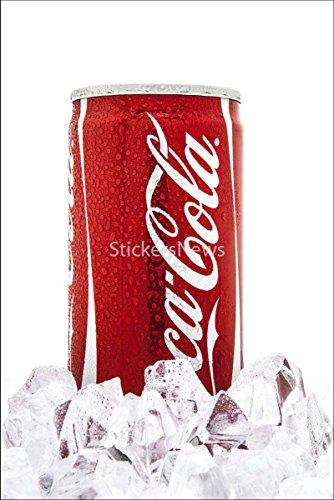 Stickersnews - Stickers frigo déco cuisine Coca...