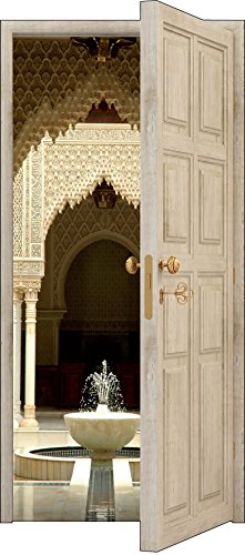 Stickersnews - Sticker porte trompe l oeil font...