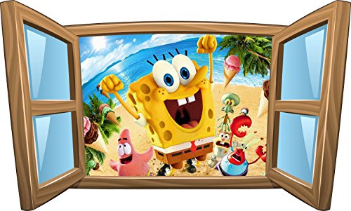 Stickersnews - Sticker enfant fenêtre Bob l épo...