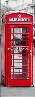 Stickersnews - Sticker de porte trompe l oeil c...