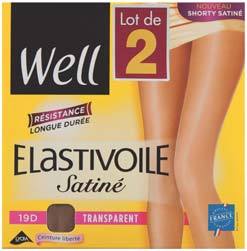 LOT DE 2 COLLANTS ELASTIVOILE SATINÉ