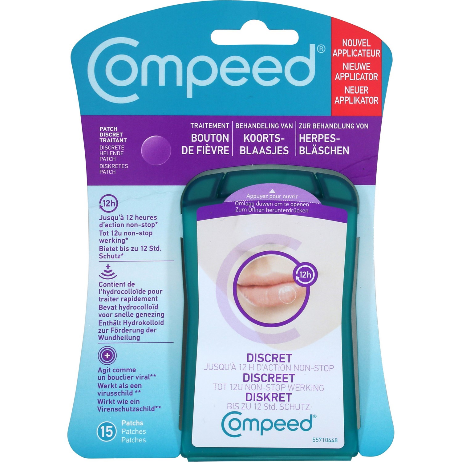 Patch traitement bouton de fièvre COMPEED