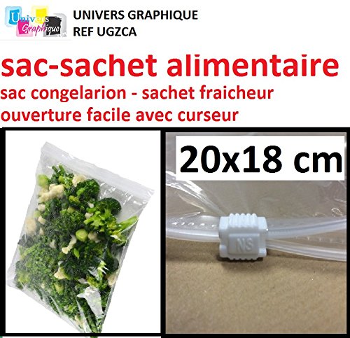 Lot de 10 Sac congélation- sachet alimentaire a...