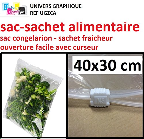 Lot de 50, Sac congélation- grand sachet alimen...