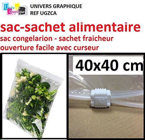 Lot de 10, Sac congélation- grand sachet alimen...