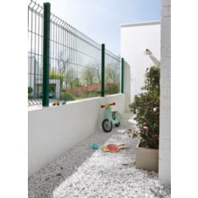  Panneau de clôture grillagée Blooma Louga vert 198,5 x h.63 cm code EAN 3663602729617 