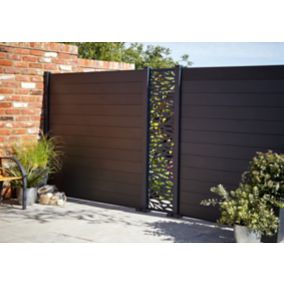 Lame de clôture composite Neva anthracite (lot de 3 lames) 3663602942986 